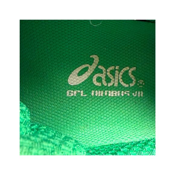 ASICS Gel Nimbus Women's 9 Sneaker Silver Lime Green Running Shoes F360705 - Picture 14 of 14